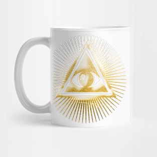 Freemasonry symbol - All seeing eye Mug